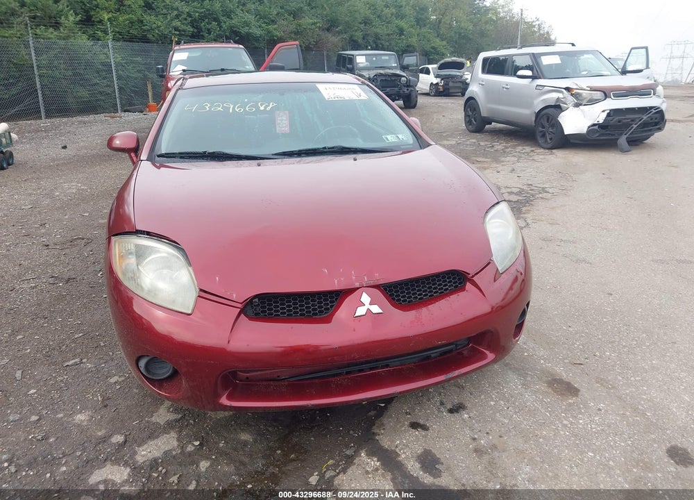 2007 MITSUBISHI ECLIPSE VIN: 4A3AK24F67E027349
