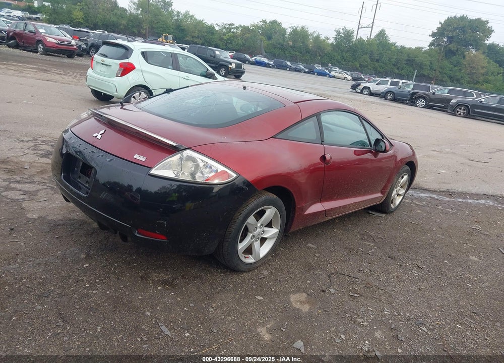 2007 MITSUBISHI ECLIPSE VIN: 4A3AK24F67E027349