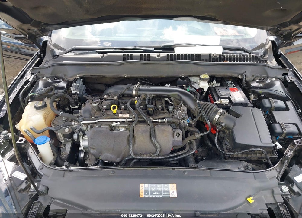 2019 FORD FUSION VIN: 3FA6P0D98KR138361