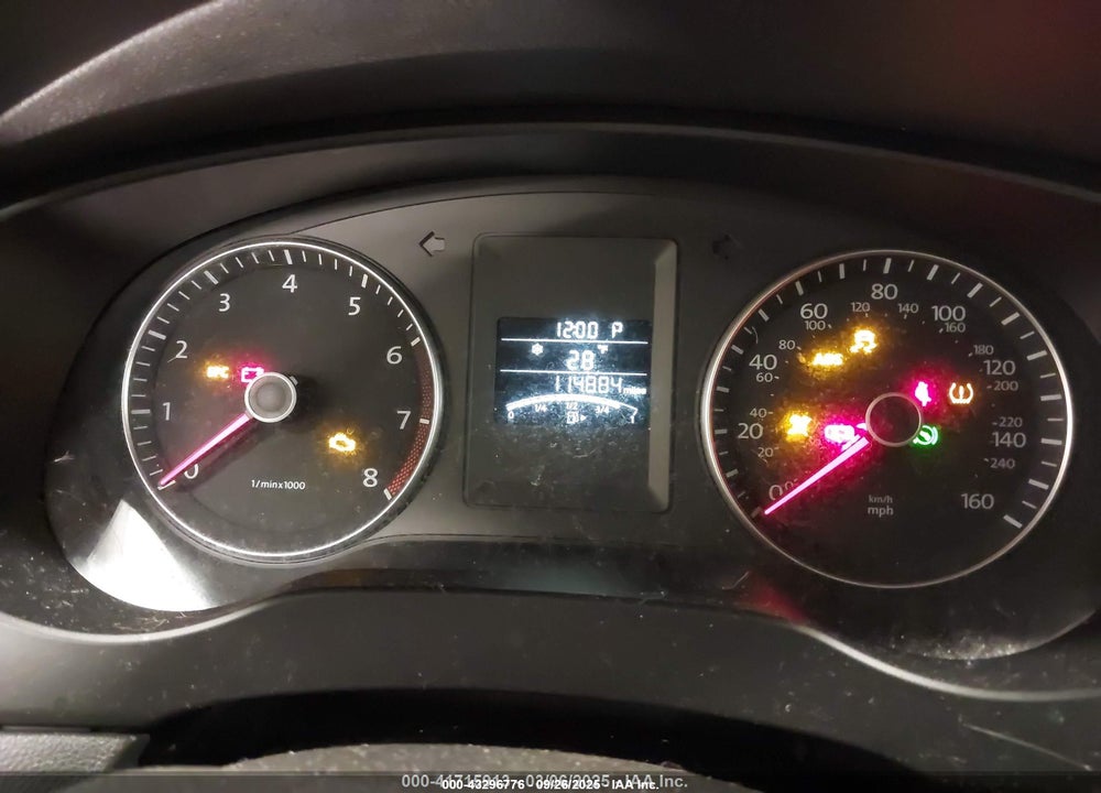 2014 VOLKSWAGEN JETTA VIN: 3VWD17AJ8EM426213