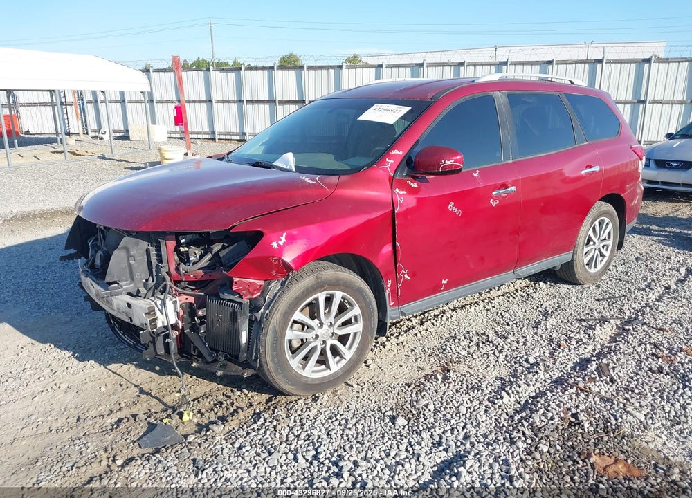 2014 NISSAN PATHFINDER VIN: 5N1AR2MN2EC639588