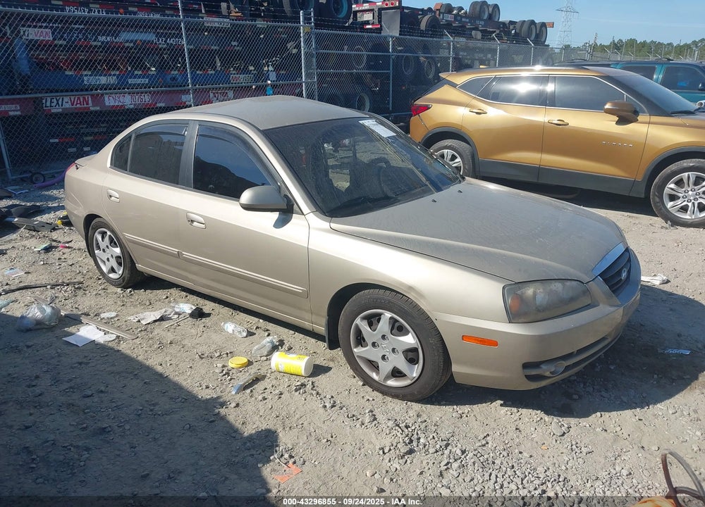 2005 HYUNDAI ELANTRA VIN: KMHDN46D45U197450