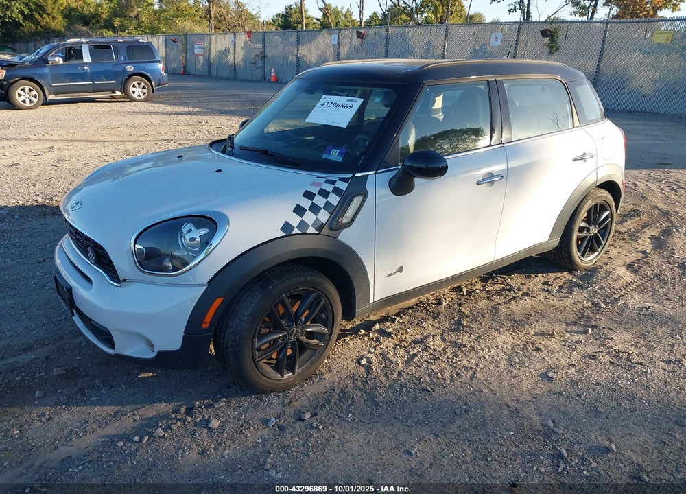 2013 MINI COUNTRYMAN VIN: WMWZC5C5XDWP33983