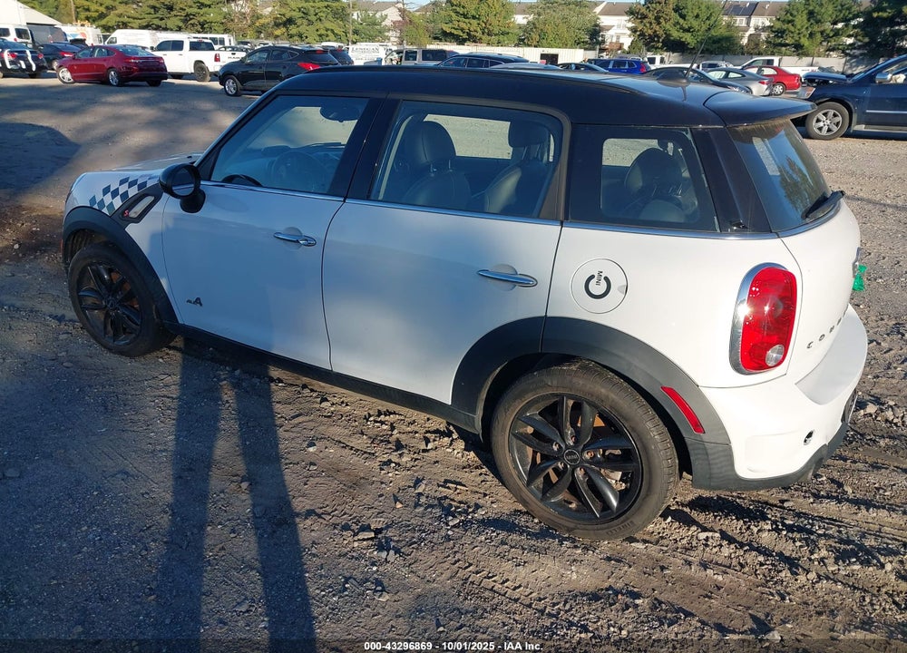 2013 MINI COUNTRYMAN VIN: WMWZC5C5XDWP33983
