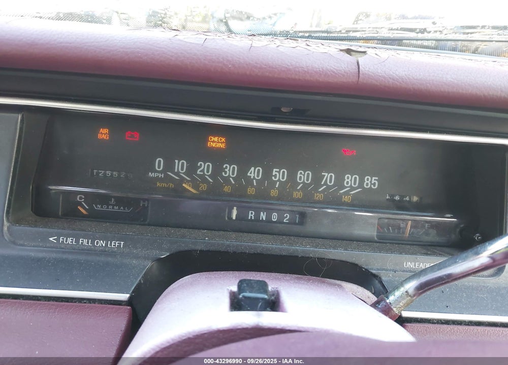 1993 MERCURY GRAND MARQUIS GS VIN: 2MELM74W7PX682829