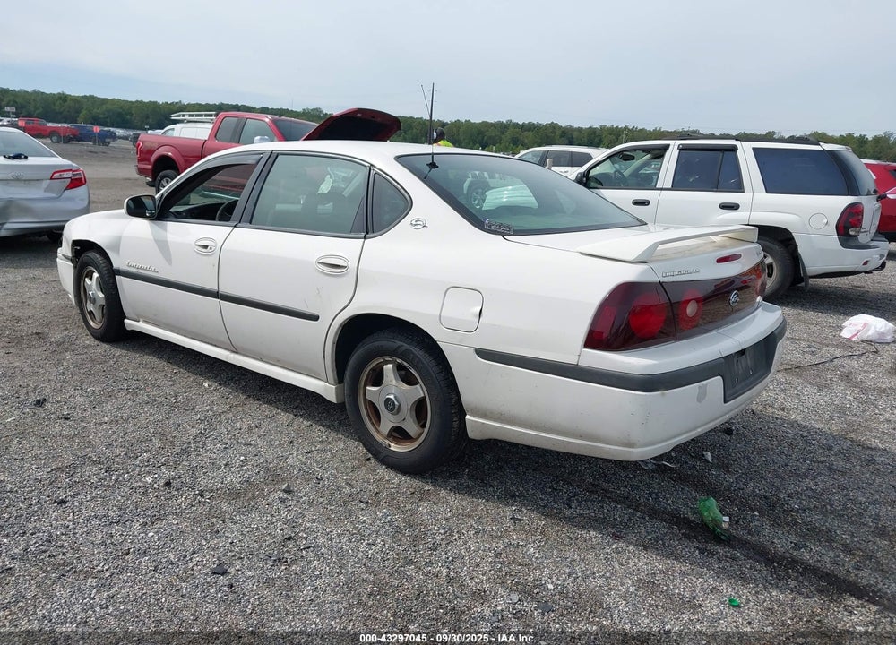 2002 CHEVROLET IMPALA VIN: 2G1WH55K129243635