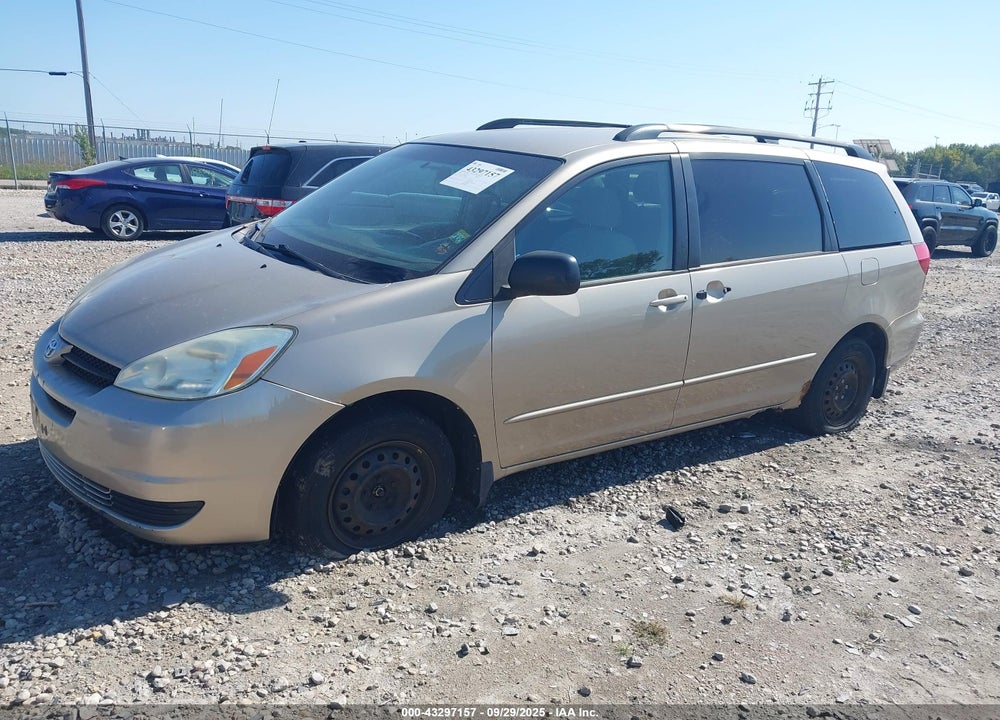 2004 TOYOTA SIENNA LE VIN: 5TDZA23C44S040350