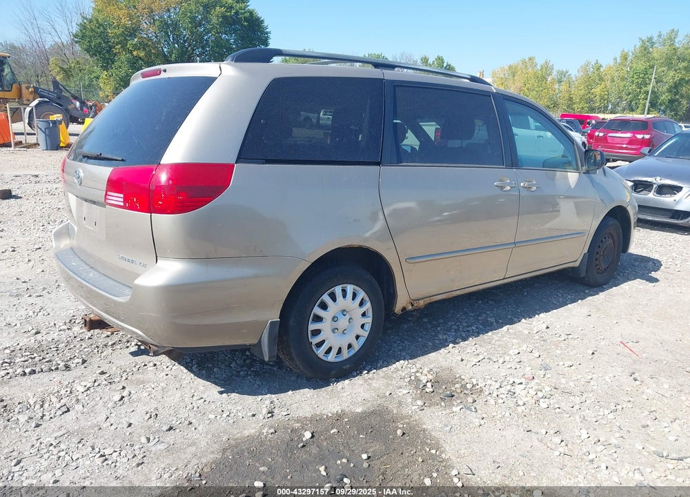 2004 TOYOTA SIENNA LE VIN: 5TDZA23C44S040350
