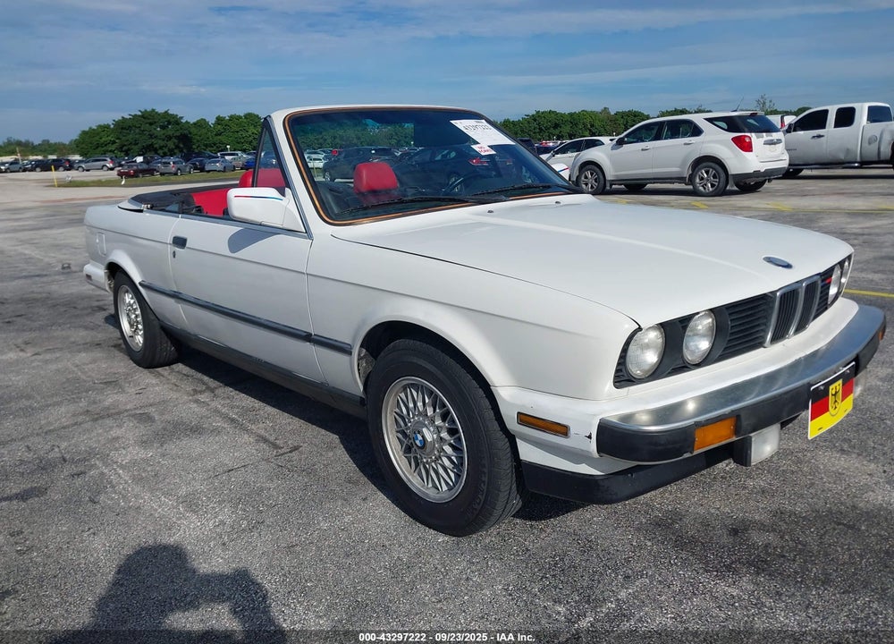 1987 BMW 325 I VIN: WBABB1308H1928971