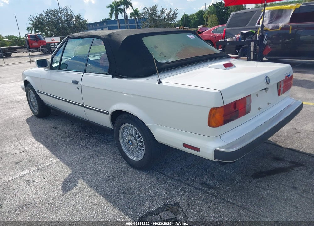 1987 BMW 325 I VIN: WBABB1308H1928971