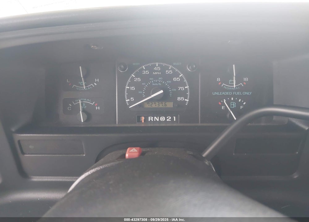 1995 FORD ECONOLINE E350 CUTAWAY VAN VIN: 1FDKE30G4SHB21123