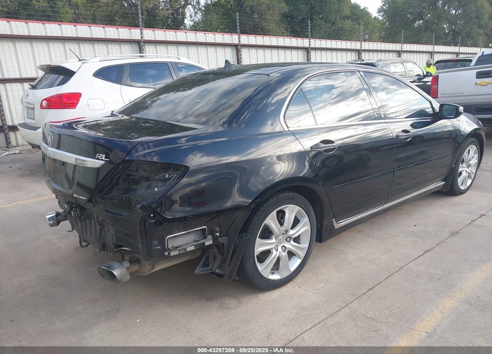 2010 ACURA RL VIN: JH4KB2F61AC001618