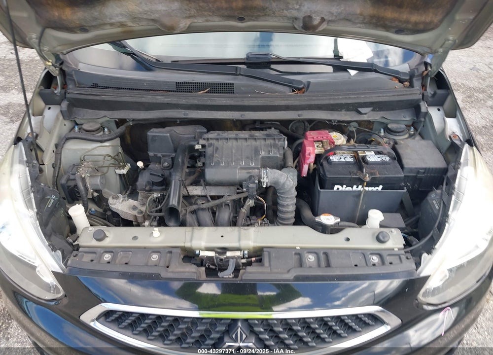 2017 MITSUBISHI MIRAGE ES VIN: ML32A3HJ7HH009931