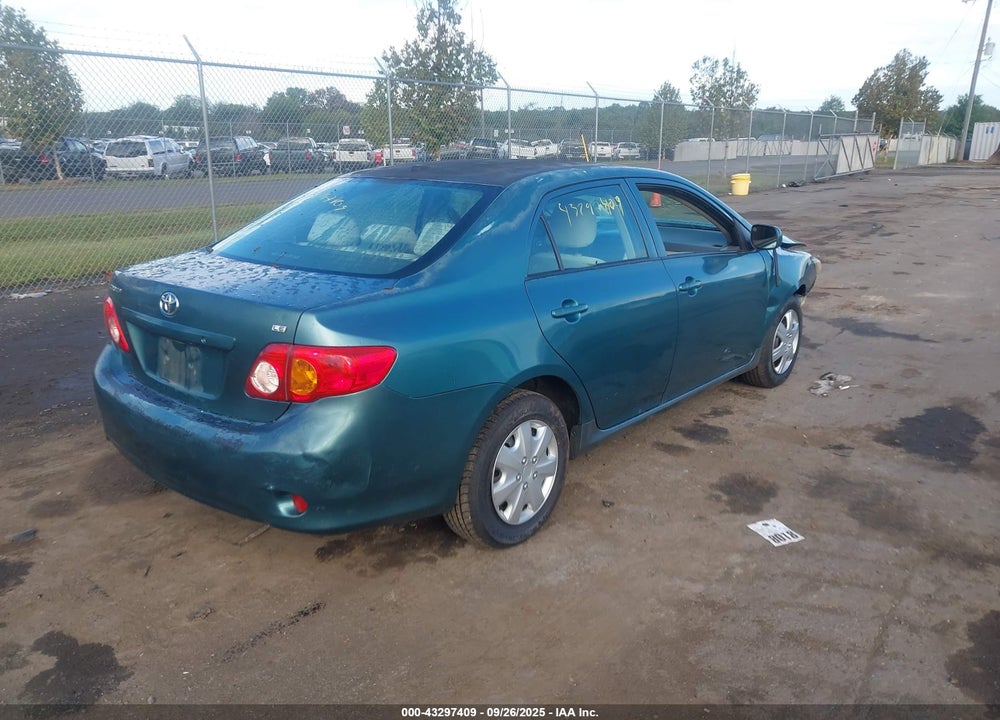 2009 TOYOTA COROLLA VIN: 2T1BU40E69C132604