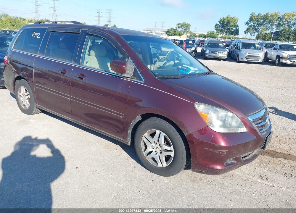 2007 HONDA ODYSSEY EX VIN: 5FNRL384X7B412753