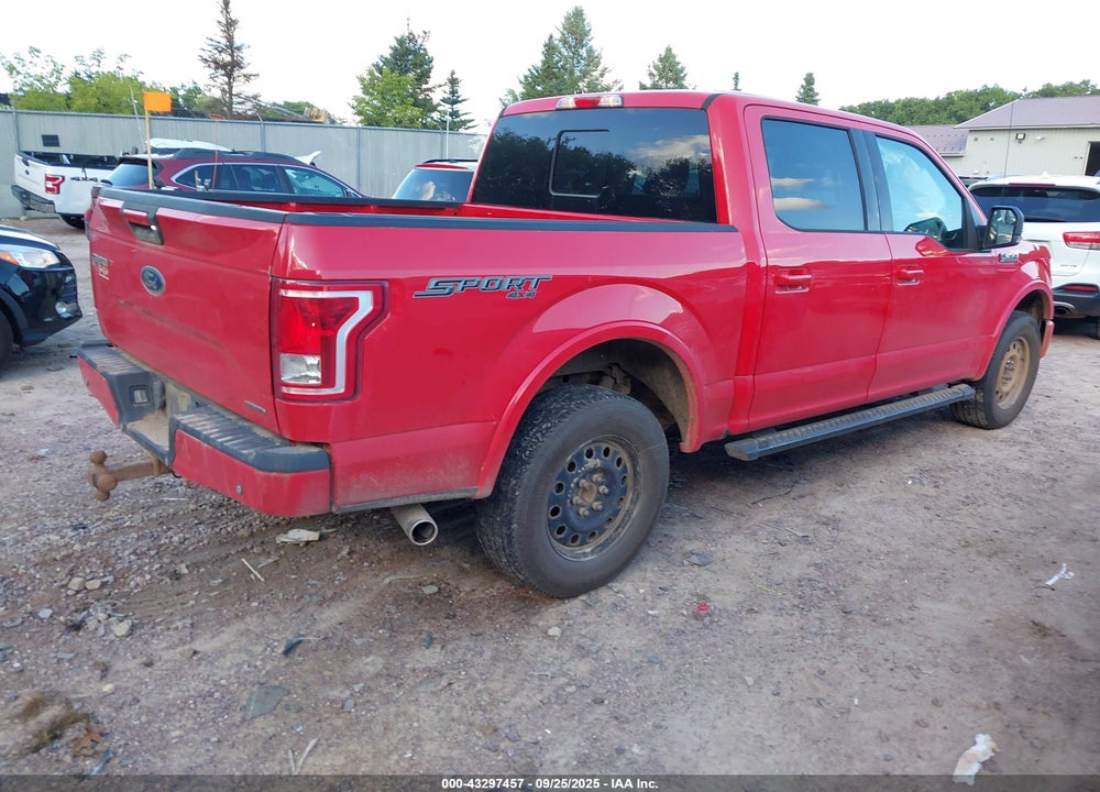 2016 FORD F-150 XLT VIN: 1FTEW1EF5GFB70269