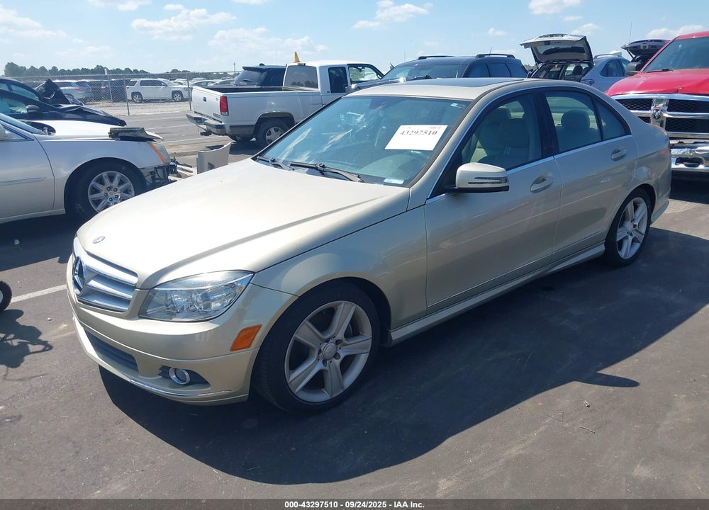 2010 MERCEDES-BENZ C CLASS VIN: WDDGF5EB0AA396677