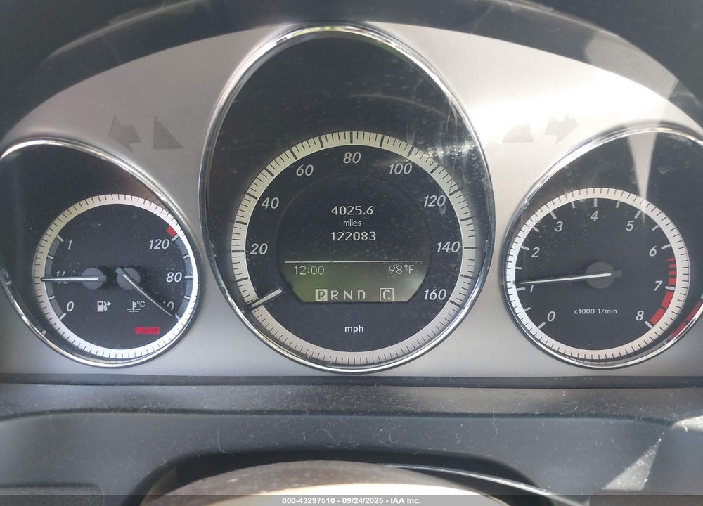 2010 MERCEDES-BENZ C CLASS VIN: WDDGF5EB0AA396677