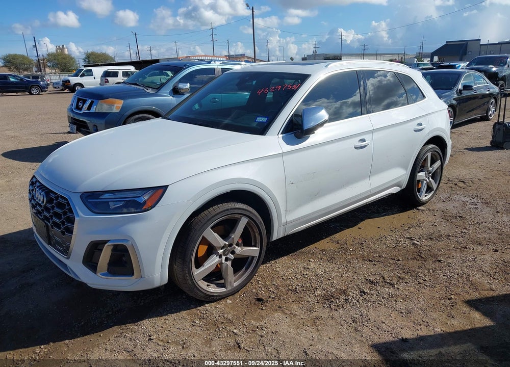 2022 AUDI SQ5 PREMIUM TFSI QUATTRO TIPTRONIC VIN: WA1A4AFY3N2135779