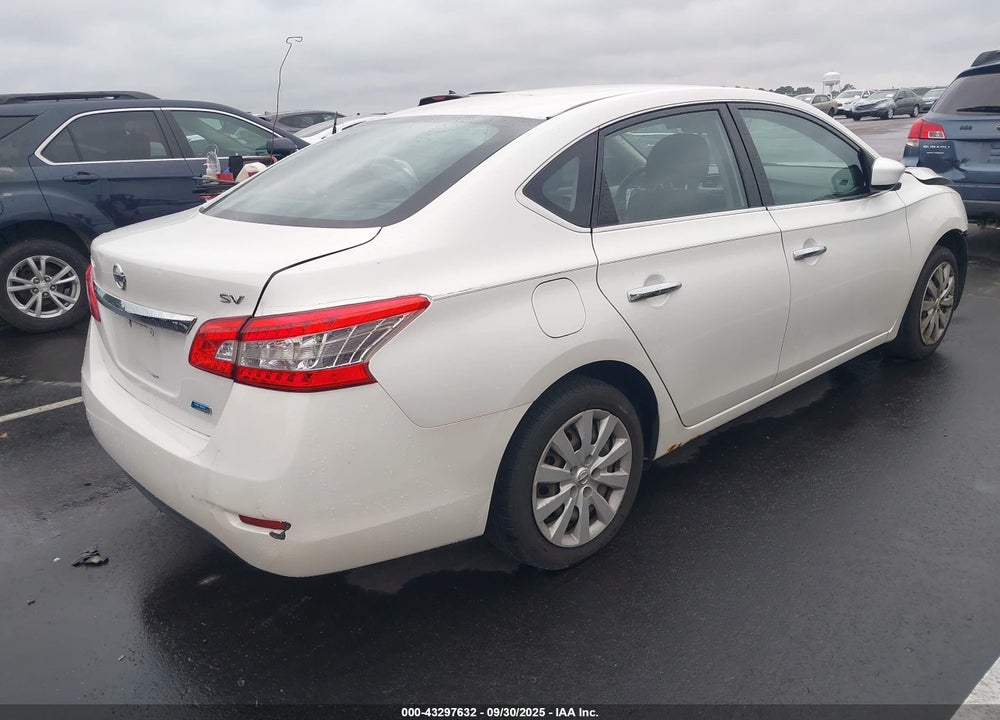 2013 NISSAN SENTRA SV VIN: 3N1AB7APXDL776473