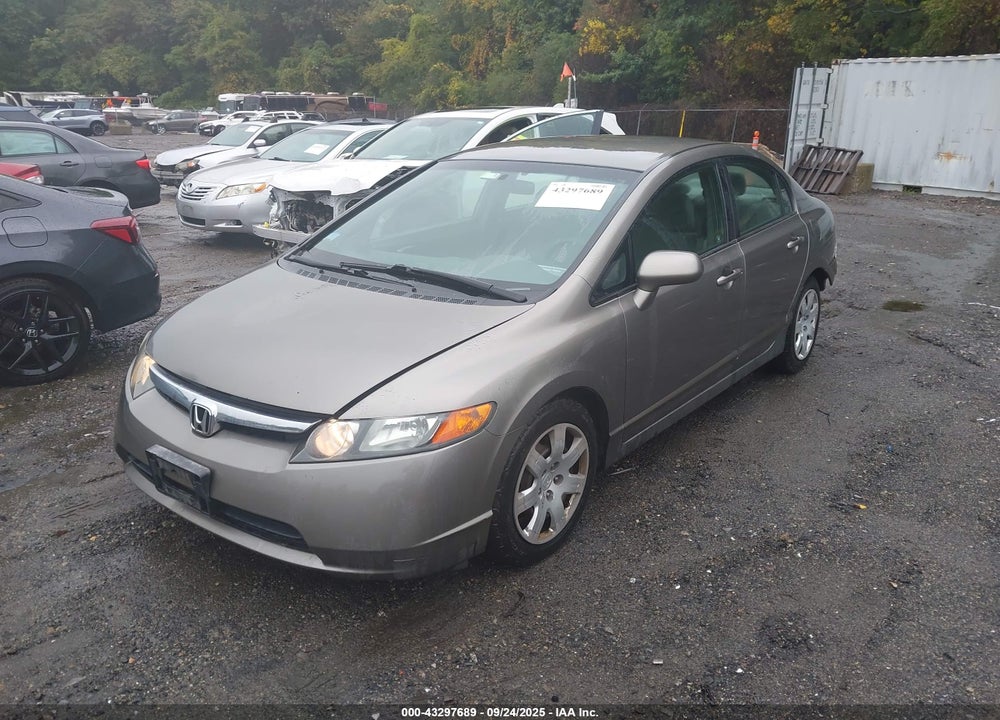 2007 HONDA CIVIC LX VIN: 1HGFA16597L011461