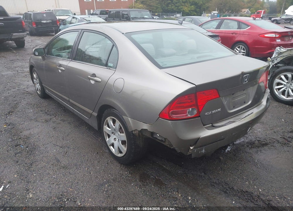 2007 HONDA CIVIC LX VIN: 1HGFA16597L011461