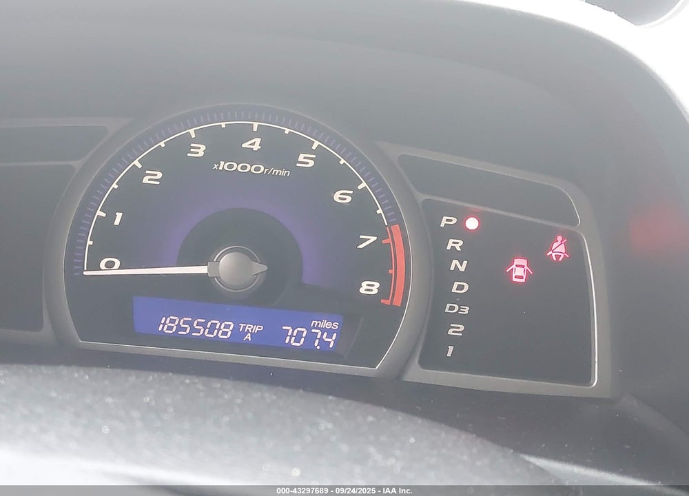2007 HONDA CIVIC LX VIN: 1HGFA16597L011461