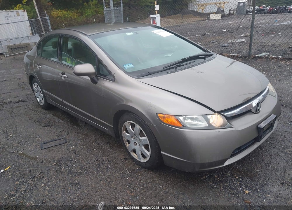 2007 HONDA CIVIC LX VIN: 1HGFA16597L011461