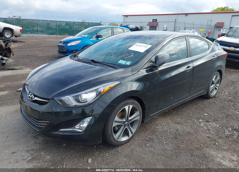 2016 HYUNDAI ELANTRA VIN: KMHDH4AH5GU620492