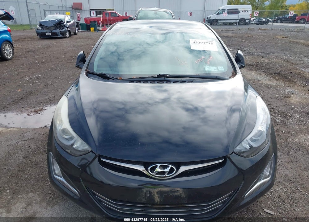 2016 HYUNDAI ELANTRA VIN: KMHDH4AH5GU620492