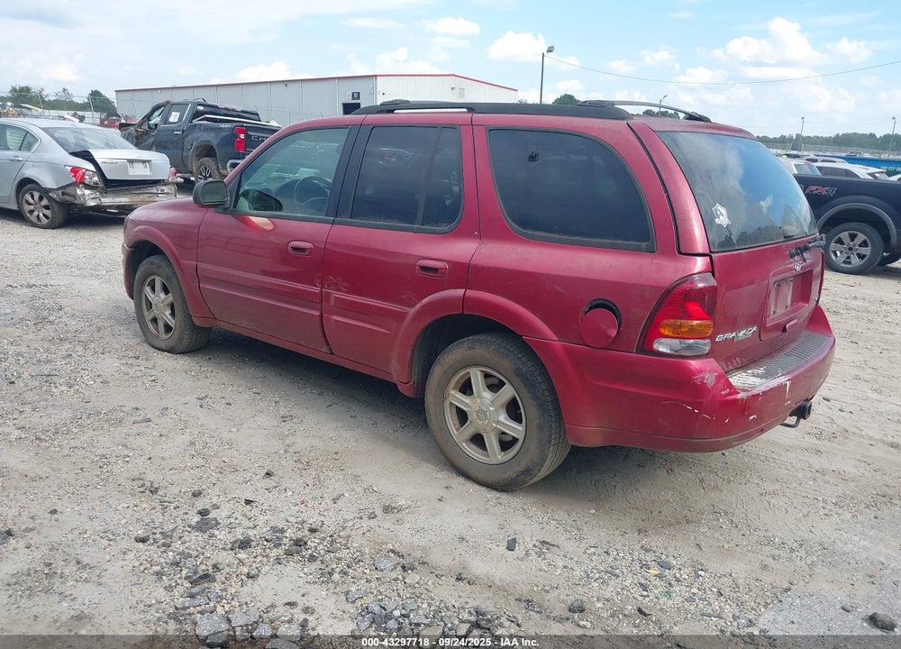 2002 OLDSMOBILE BRAVADA VIN: 1GHDT13S222146168