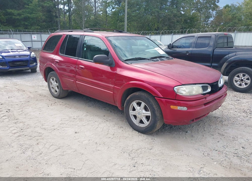 2002 OLDSMOBILE BRAVADA VIN: 1GHDT13S222146168