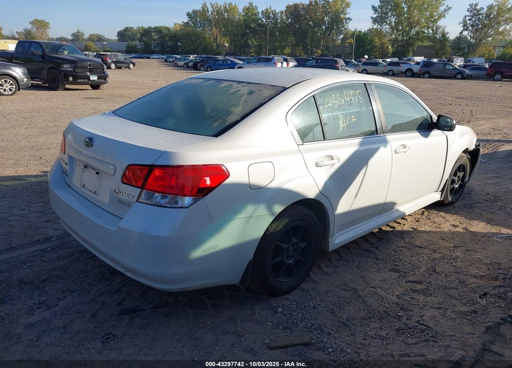 2013 SUBARU LEGACY 2.5I VIN: 4S3BMBA68D3046496
