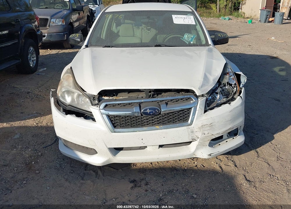2013 SUBARU LEGACY 2.5I VIN: 4S3BMBA68D3046496