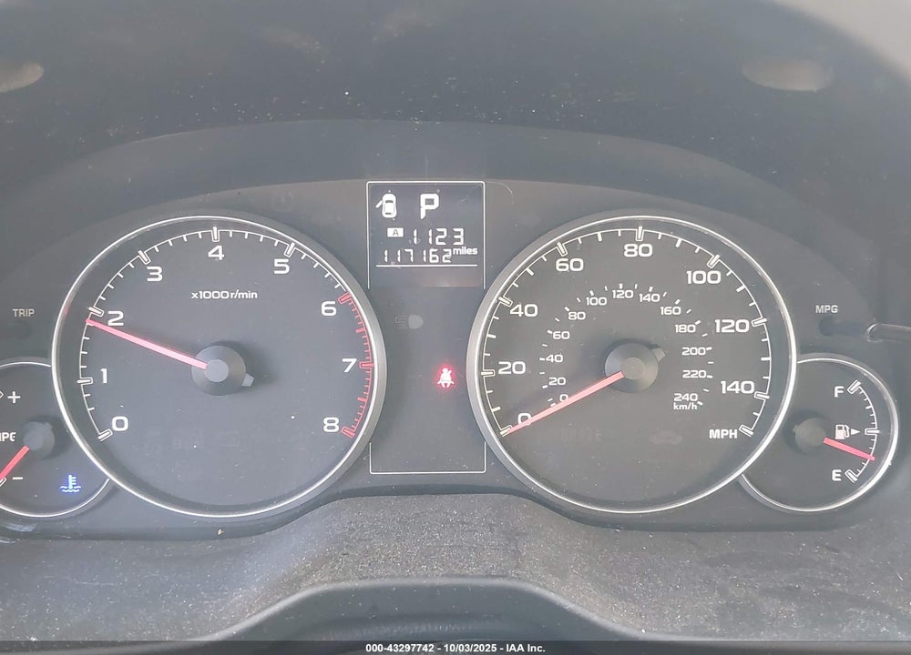 2013 SUBARU LEGACY 2.5I VIN: 4S3BMBA68D3046496