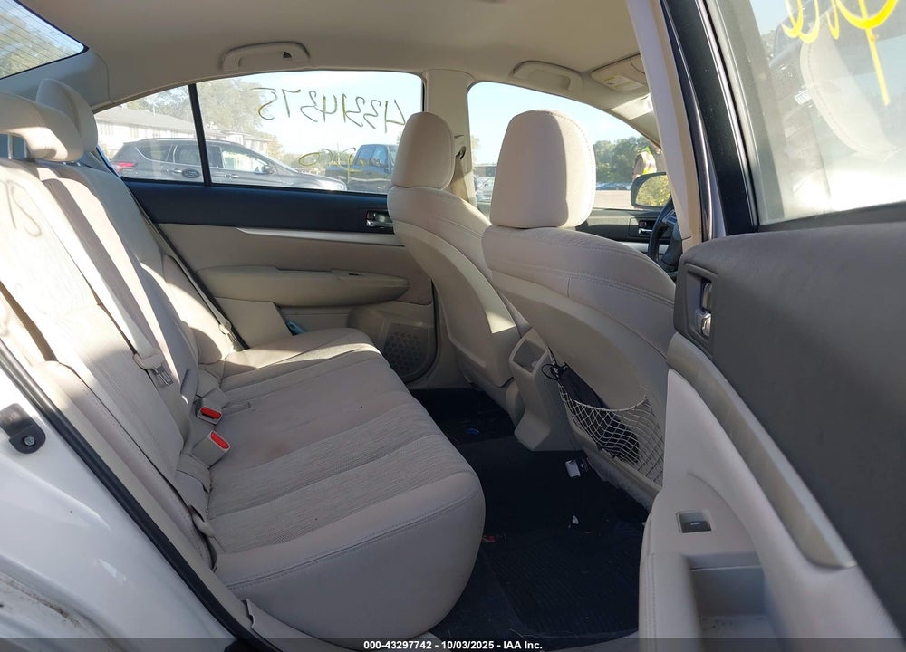 2013 SUBARU LEGACY 2.5I VIN: 4S3BMBA68D3046496