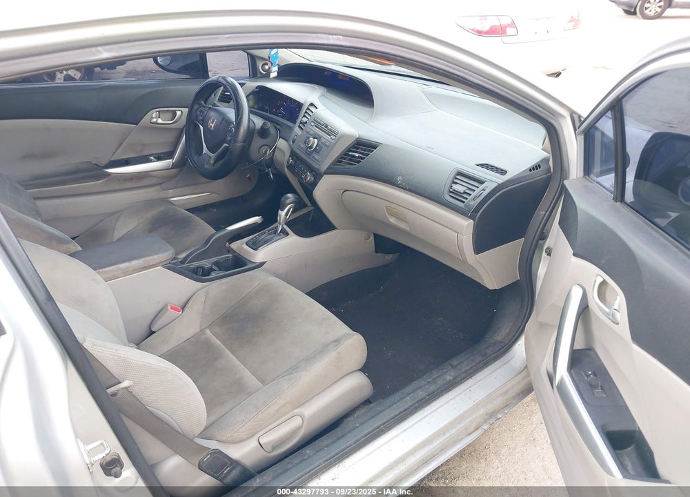 2012 HONDA CIVIC EX VIN: 2HGFG3B89CH519480