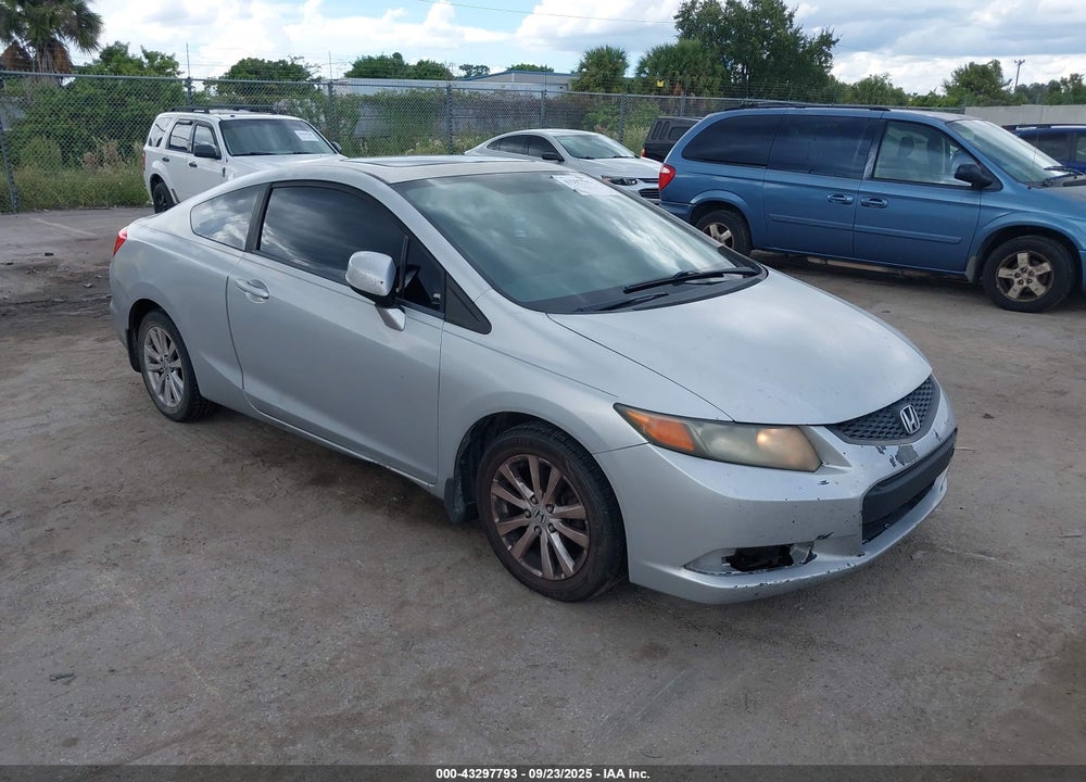 2012 HONDA CIVIC EX VIN: 2HGFG3B89CH519480