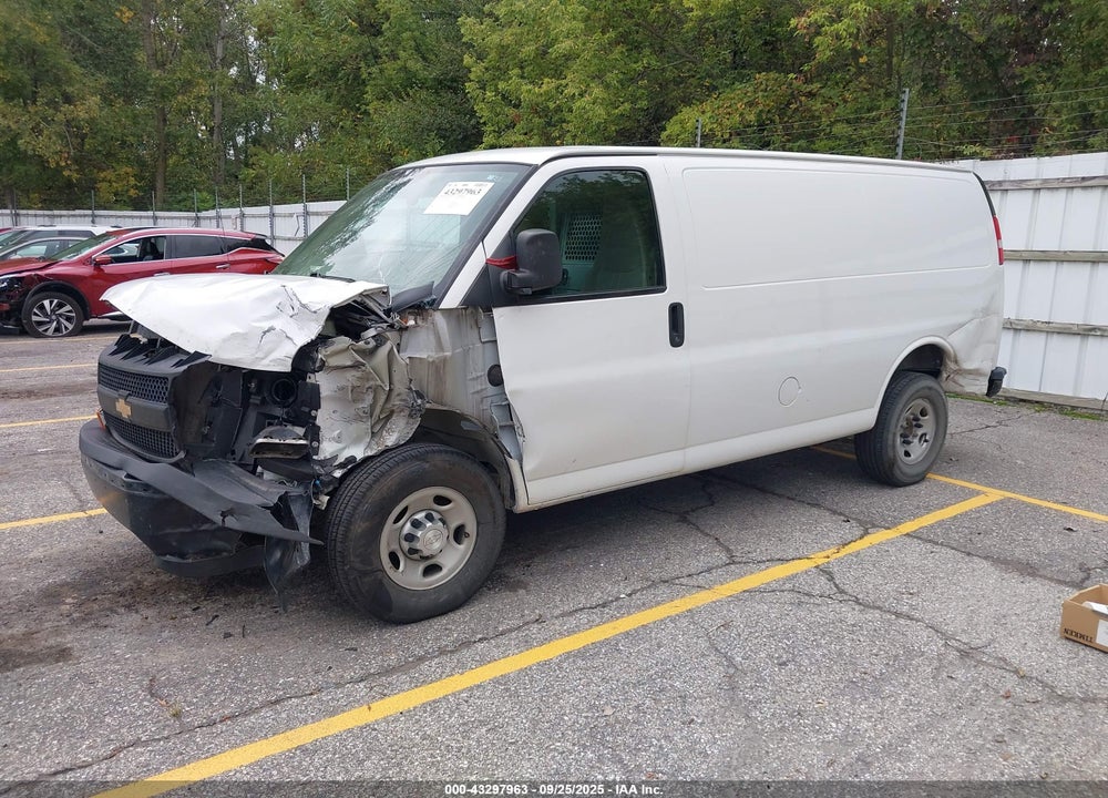 2017 CHEVROLET EXPRESS 2500 WORK VAN VIN: 1GCWGAFF4H1320130