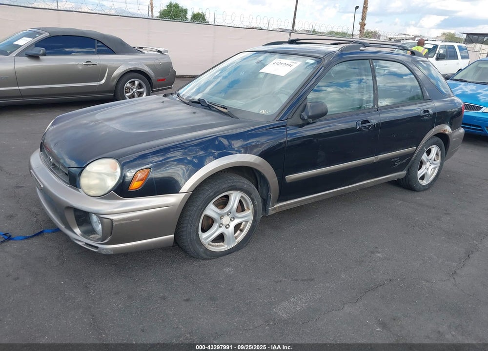 2002 SUBARU IMPREZA OUTBACK SPORT VIN: JF1GG68532H811119