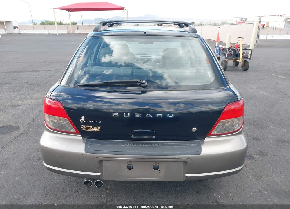 2002 SUBARU IMPREZA OUTBACK SPORT VIN: JF1GG68532H811119