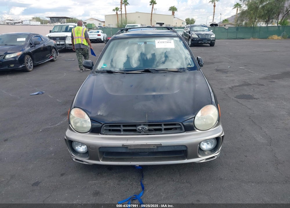 2002 SUBARU IMPREZA OUTBACK SPORT VIN: JF1GG68532H811119