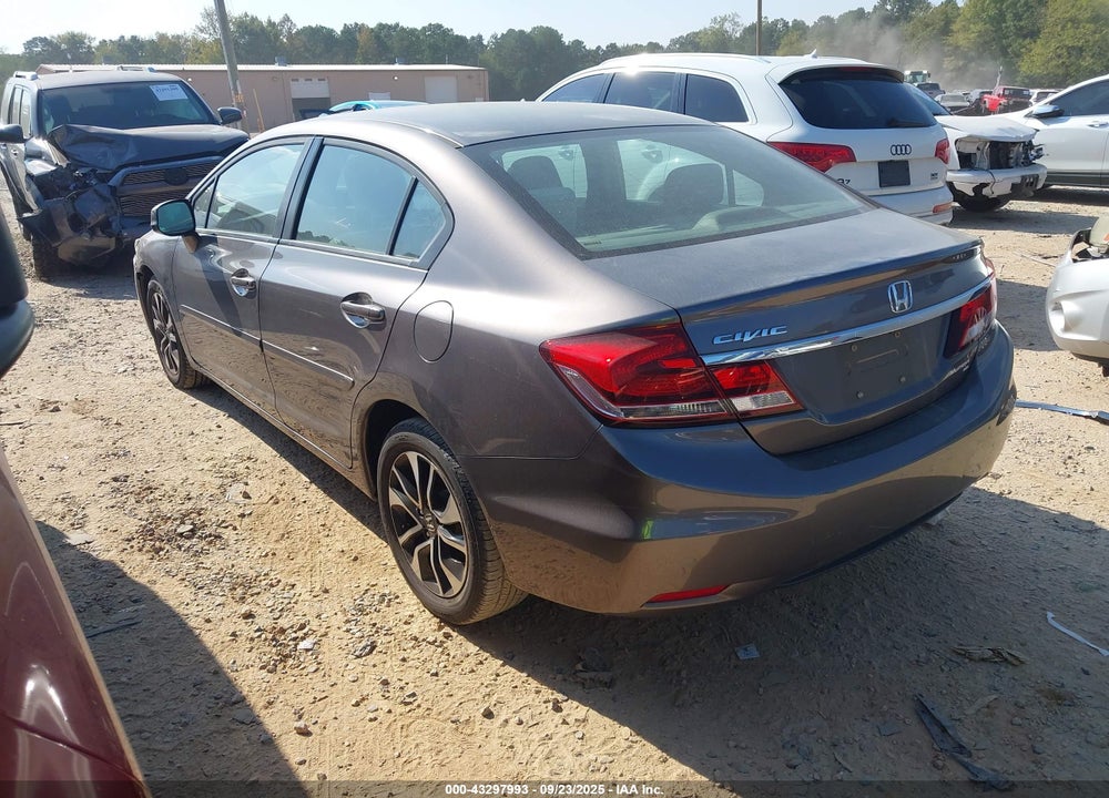 2013 HONDA CIVIC EX VIN: 19XFB2F8XDE225620