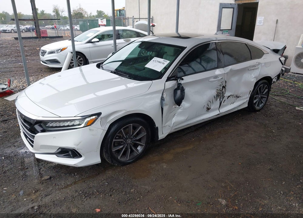 2021 HONDA ACCORD VIN: 1HGCV1F55MA088021