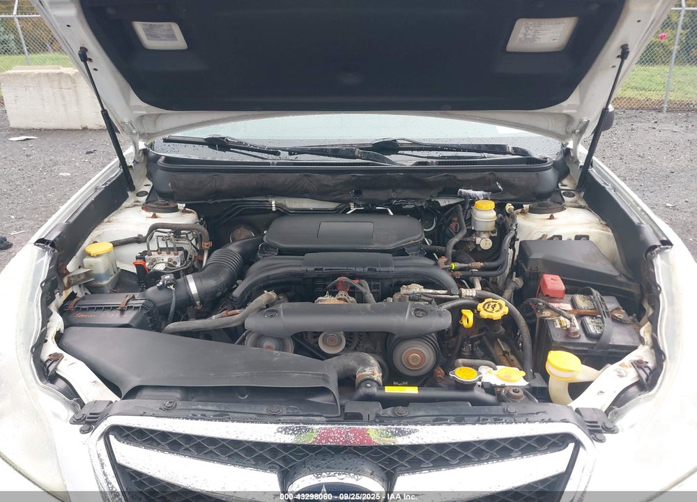 2011 SUBARU LEGACY 2.5I VIN: 4S3BMBA60B3263991