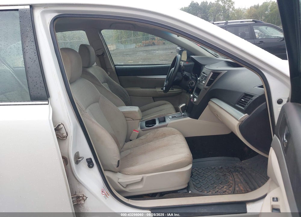 2011 SUBARU LEGACY 2.5I VIN: 4S3BMBA60B3263991