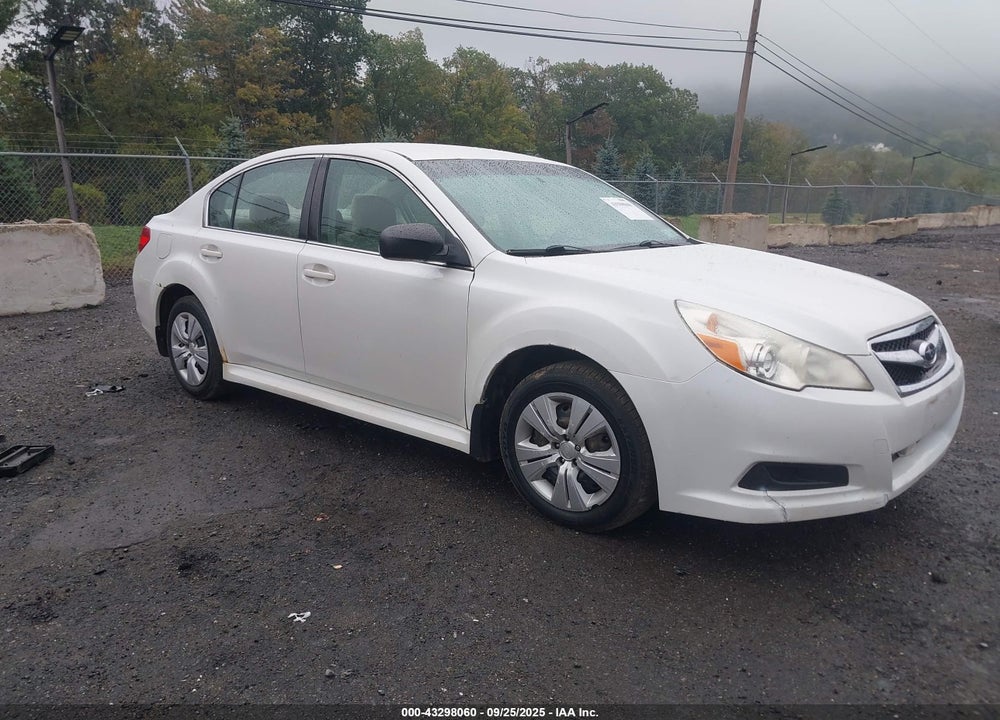 2011 SUBARU LEGACY 2.5I VIN: 4S3BMBA60B3263991