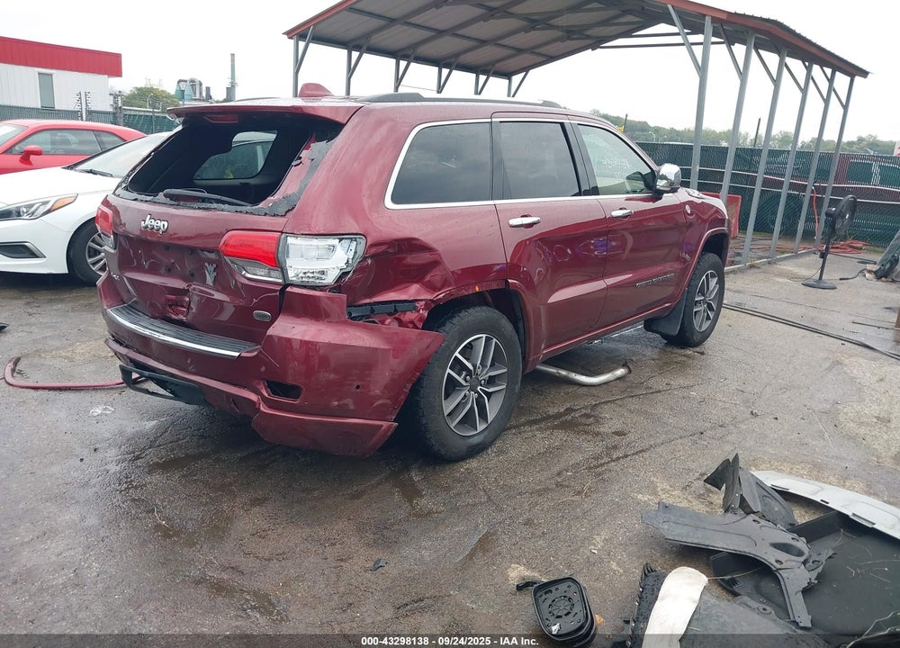 2021 JEEP GRAND CHEROKEE OVERLAND 4X4 VIN: 1C4RJFCG4MC757830