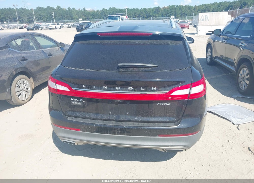 2016 LINCOLN MKX RESERVE VIN: 2LMTJ8LR5GBL43950