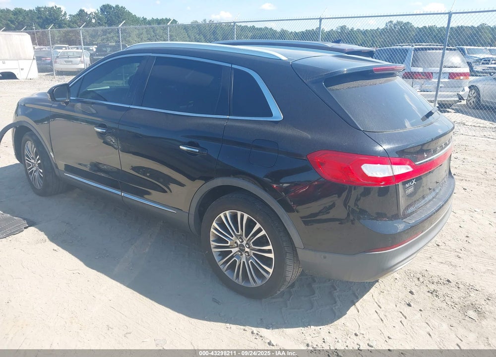 2016 LINCOLN MKX RESERVE VIN: 2LMTJ8LR5GBL43950